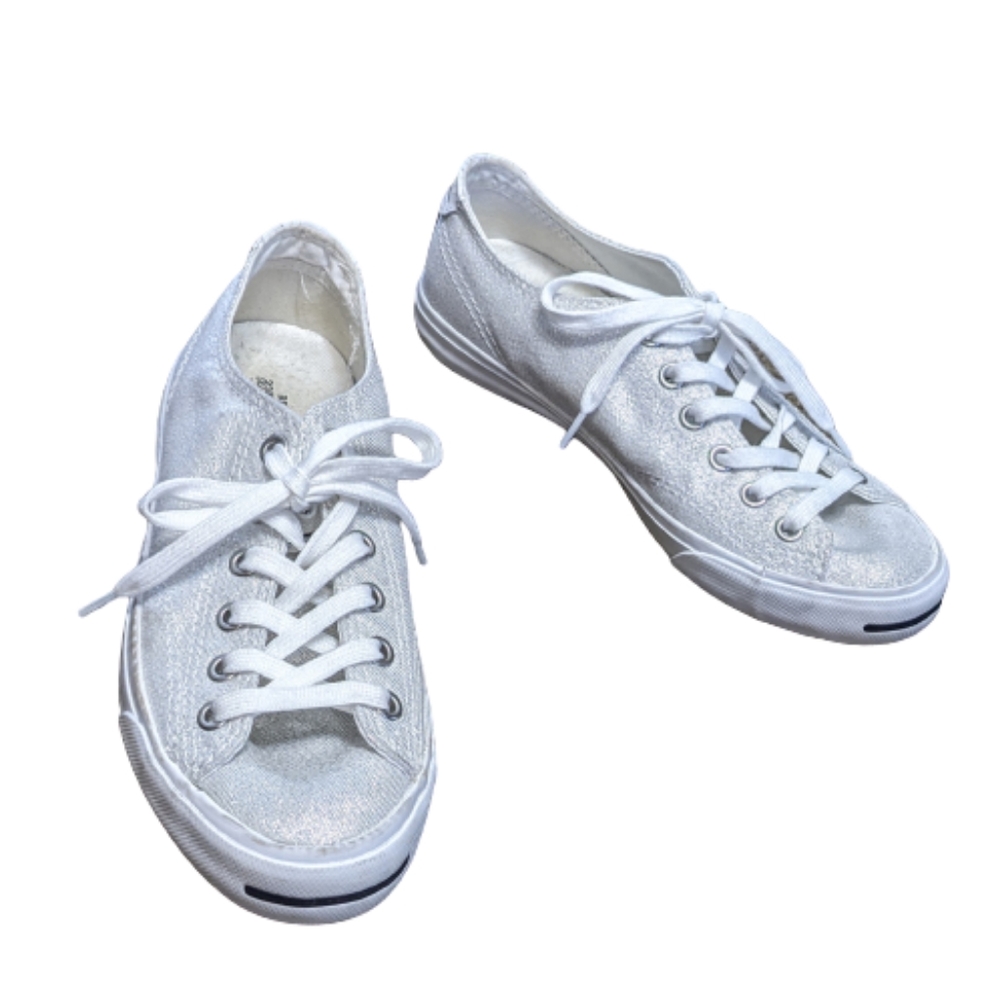 Jack Purcell Signature Converse - Silver Metallic